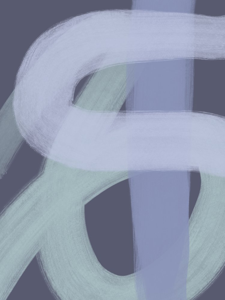 Formes abstraites douces - Studio Palette
