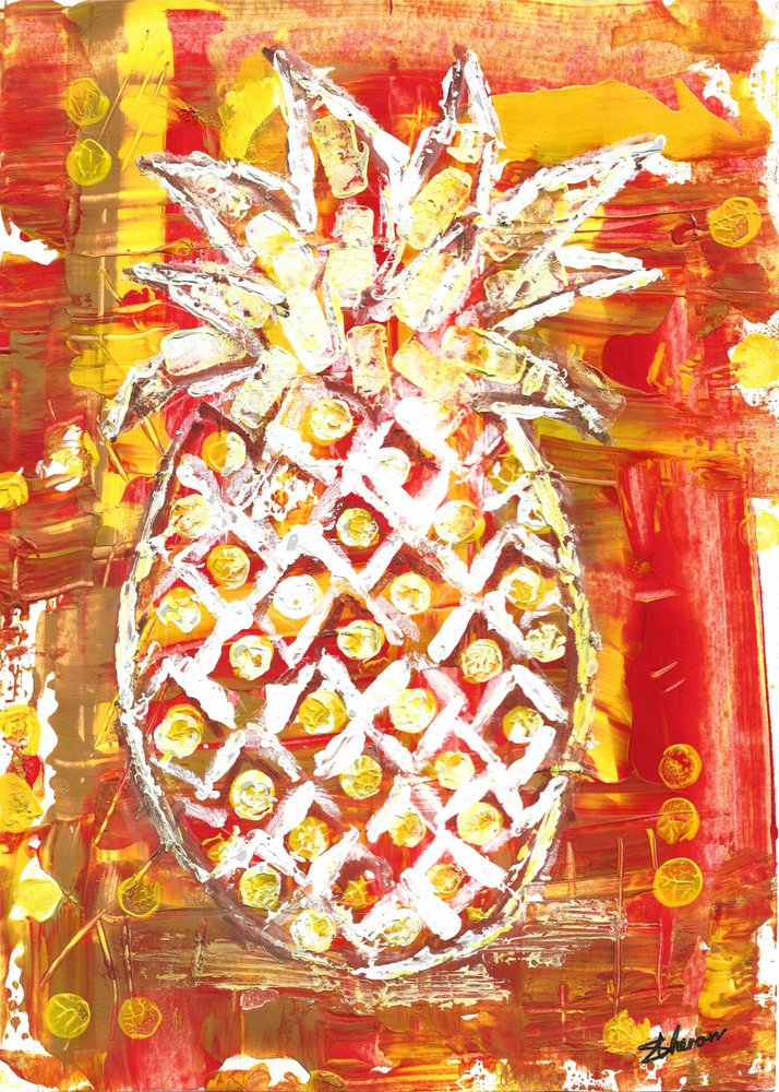 Ananas tropical éclatant - Sunet Theron