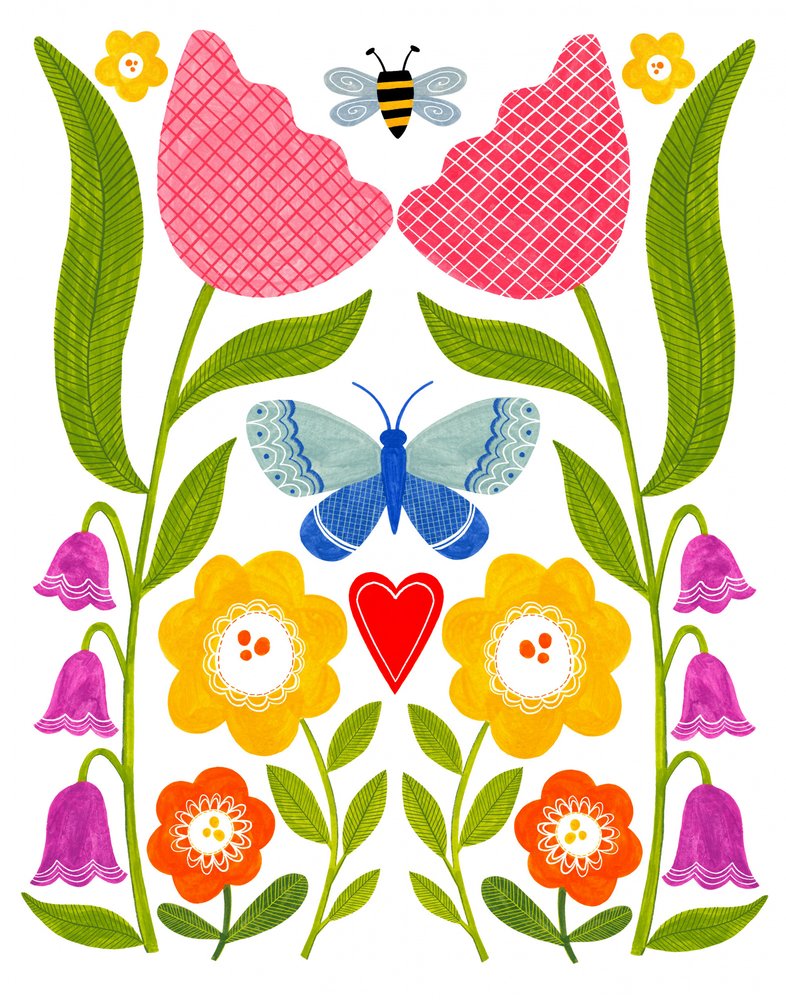 Folk Art Garden - Susan Black