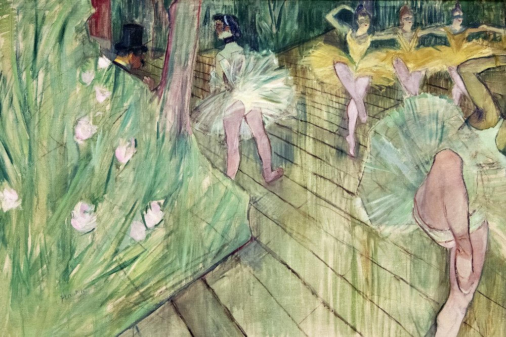 Scène de ballet (1886) - TOULOUSE LAUTREC