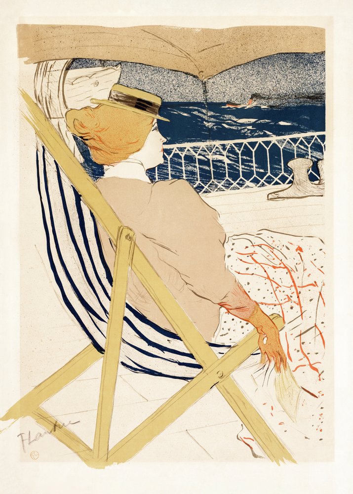 La Passagère Du 54 (1896) - TOULOUSE LAUTREC