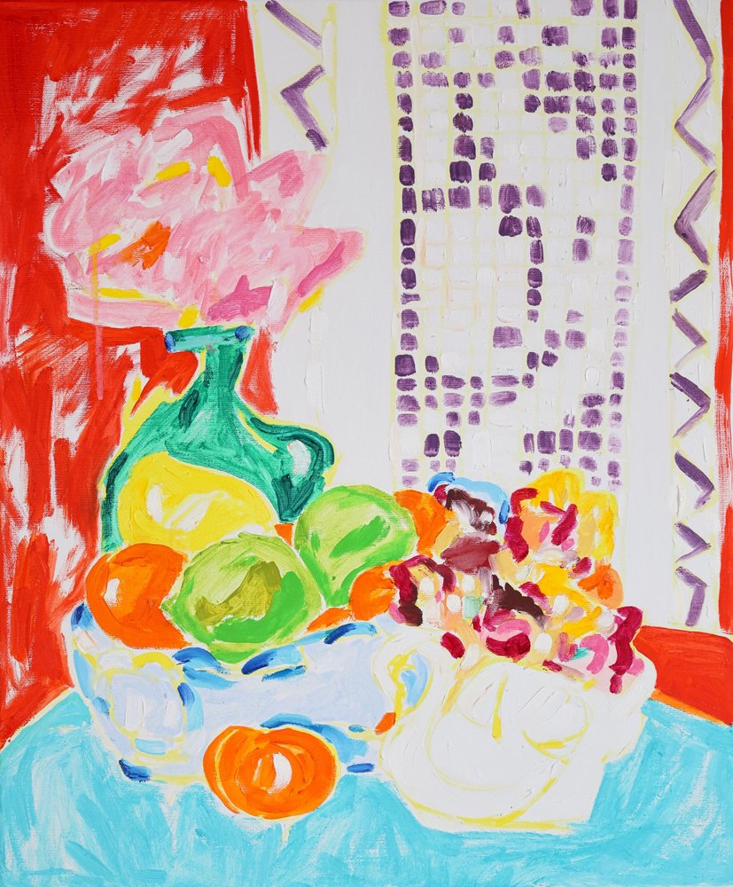 Fleurs et fruits colorés - Tamara Jare
