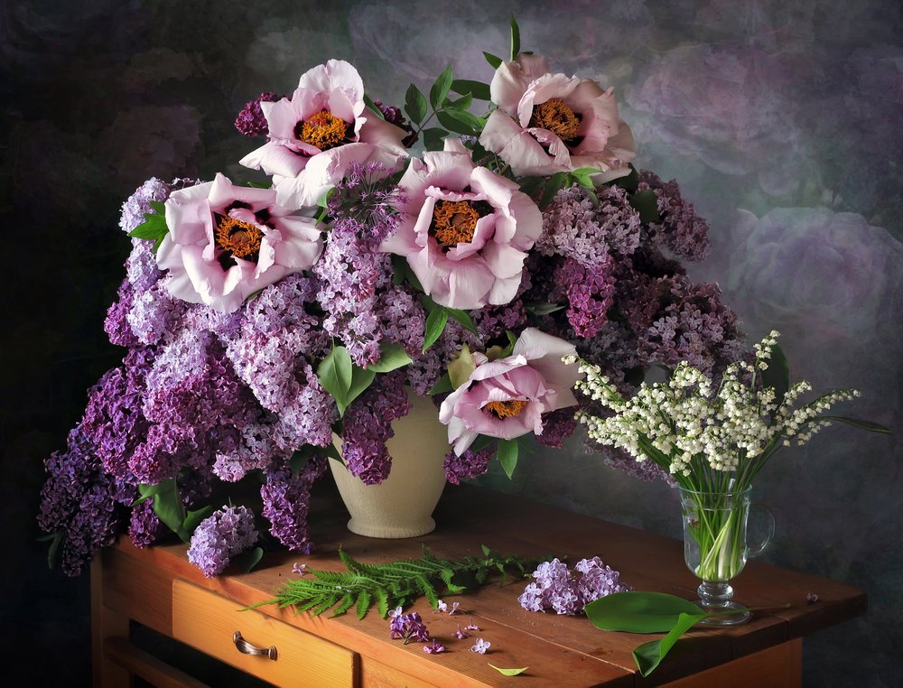 Nature morte florale printanière - Tatyana Skorokhod