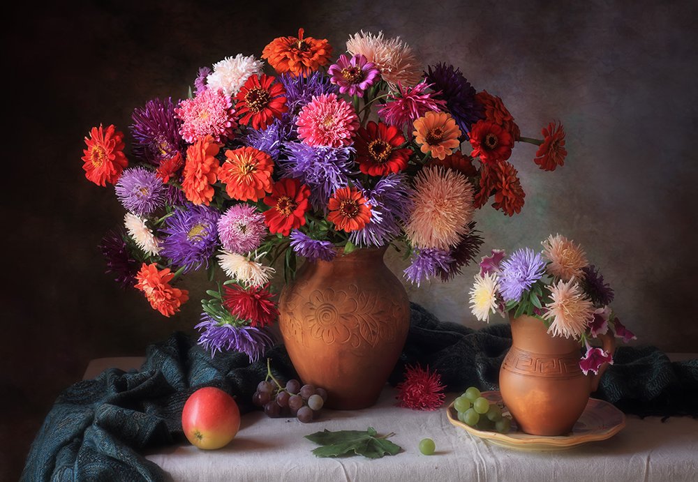 Nature morte automnale aux couleurs vives - Tatyana Skorokhod