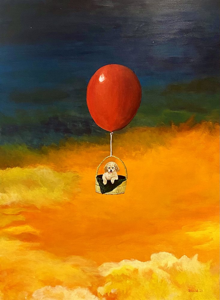 Ballon « Chiot volant » - Tom Blood