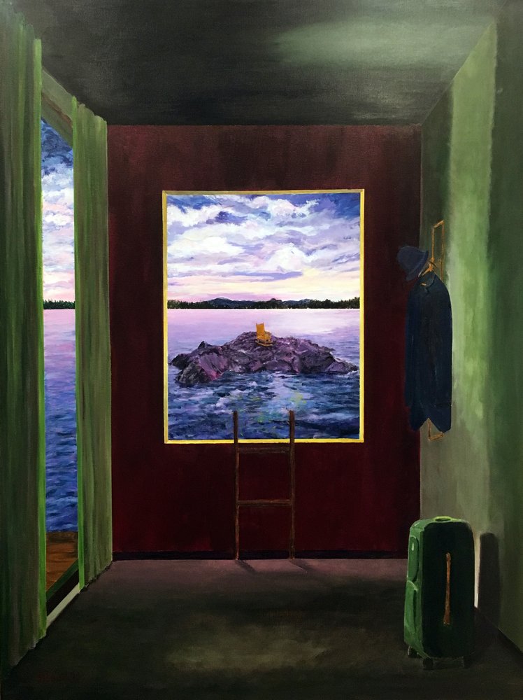 Chambre « Surréaliste » avec vue sur le lac - Tom Blood