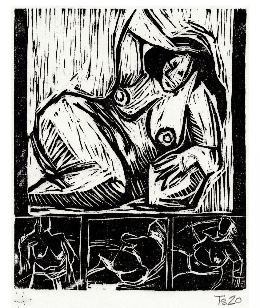 Des figures expressionnistes audacieuses - Tore Bahnson
