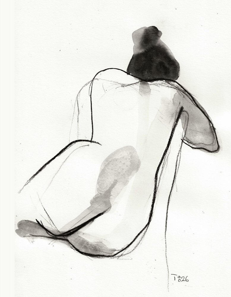 Posture contemplative sur le dos - Tore Bahnson