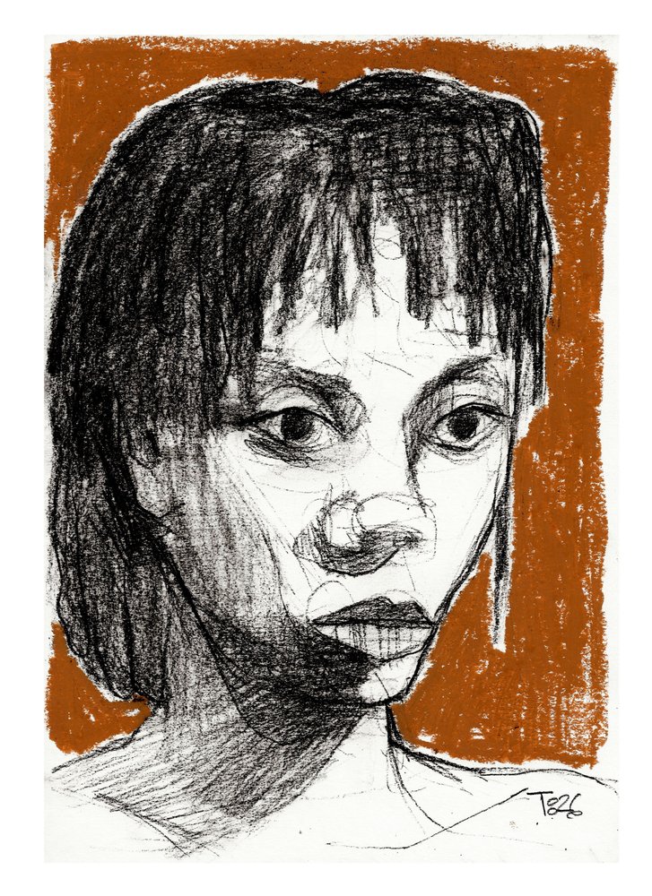 Portrait féminin expressif - Tore Bahnson