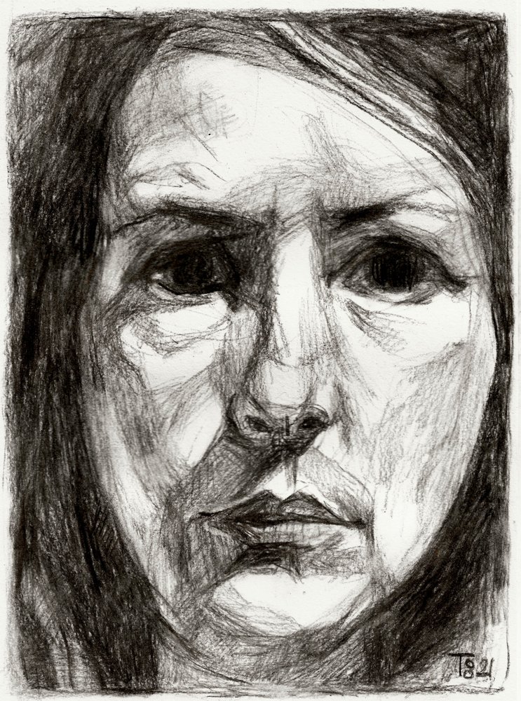 Portrait féminin intense - Tore Bahnson