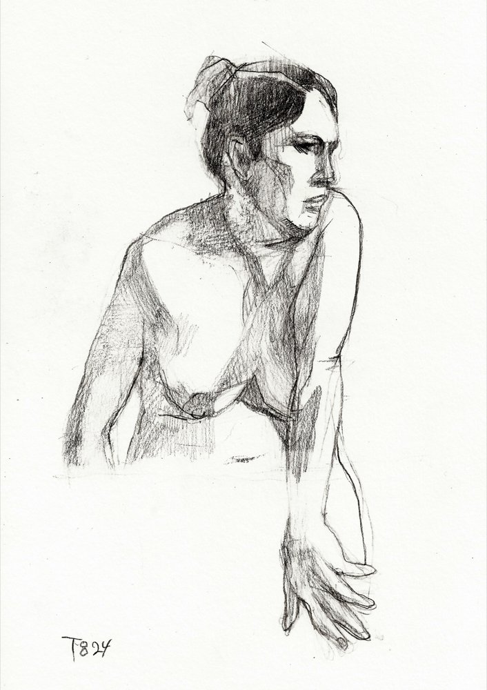 Femme pensive - Tore Bahnson