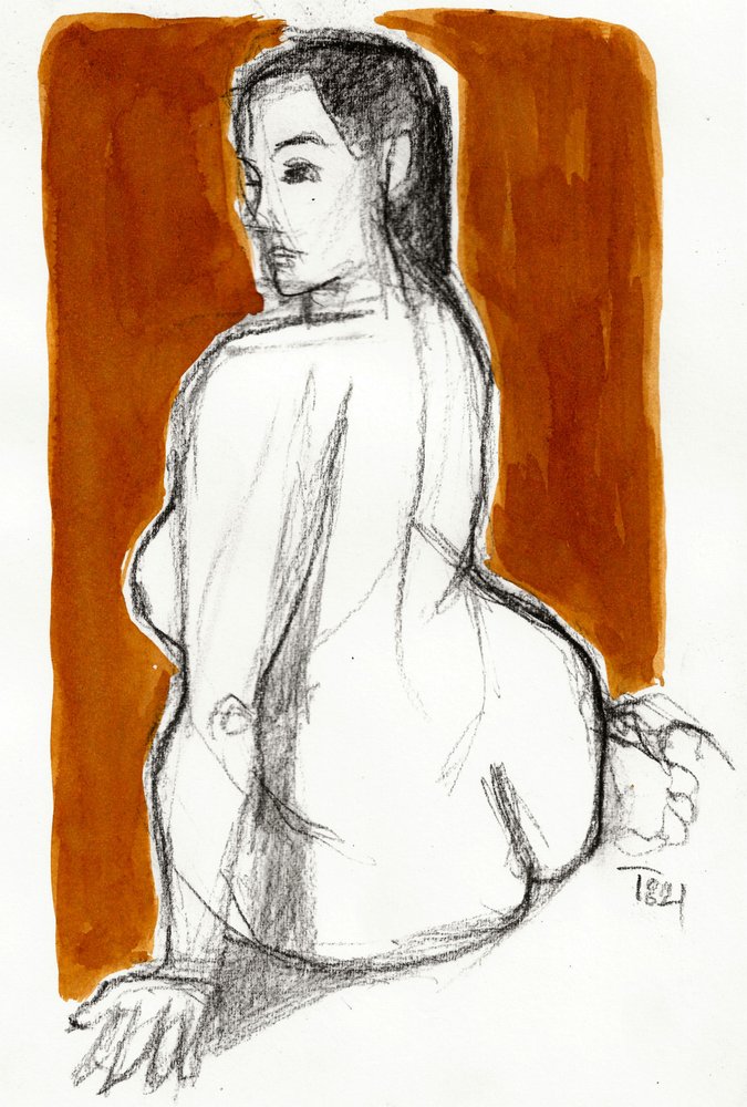 Étude de nu réfléchie - Tore Bahnson