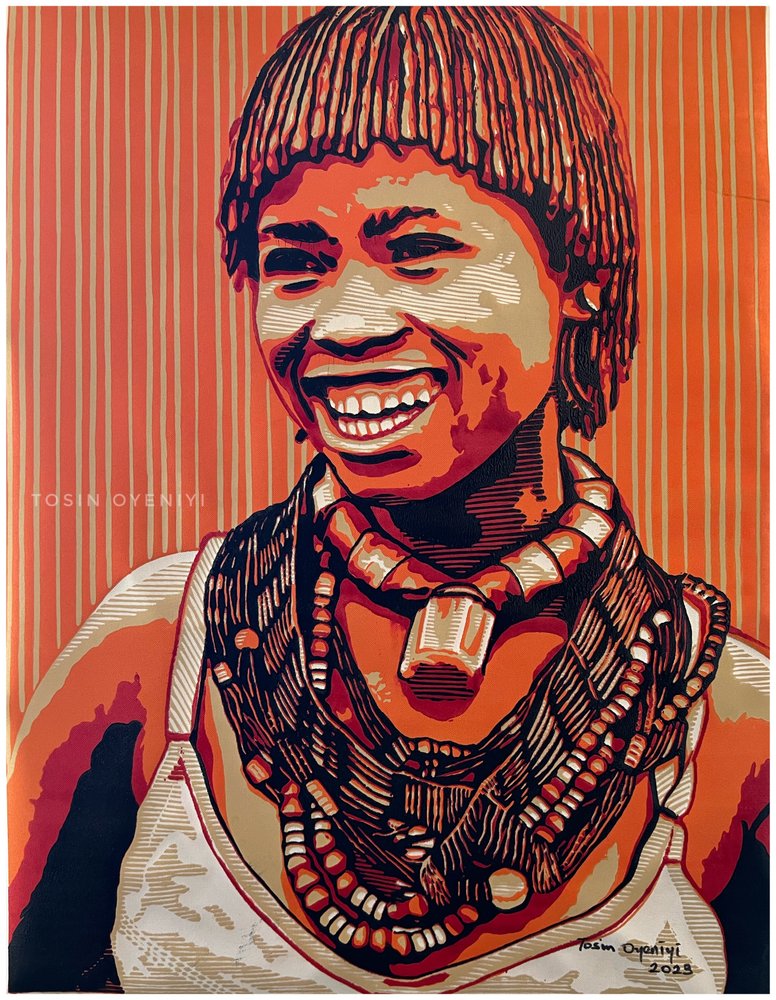 Une femme rayonnante au sourire éclatant - Tosin Oyeniyi