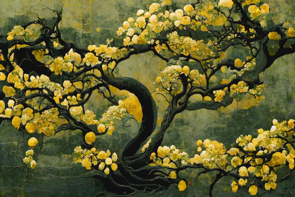 Arbre aux fleurs dorées - Treechild
