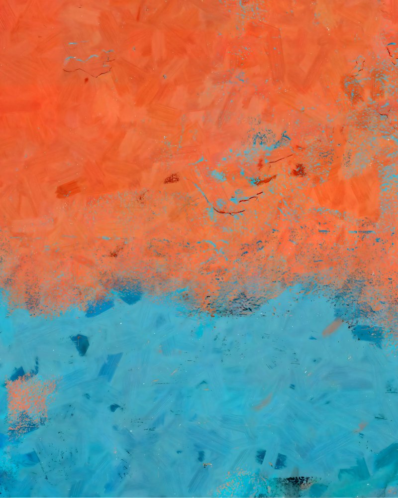 Composition abstraite aux couleurs vives - Uma Gokhale