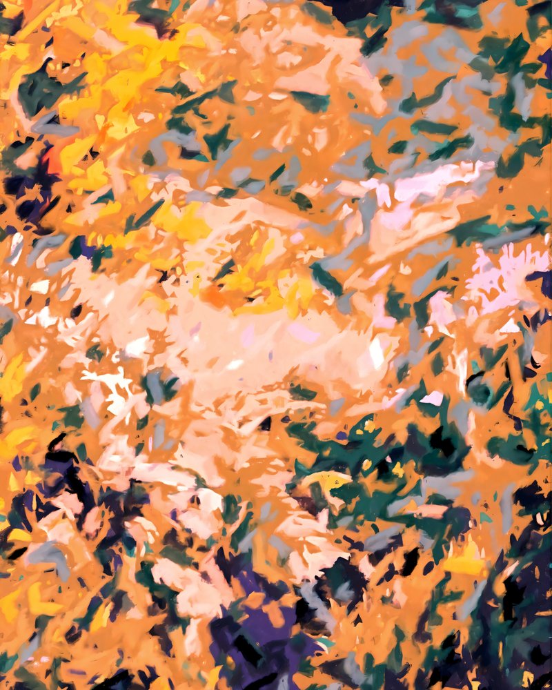 Abstrait automnal aux couleurs vives - Uma Gokhale