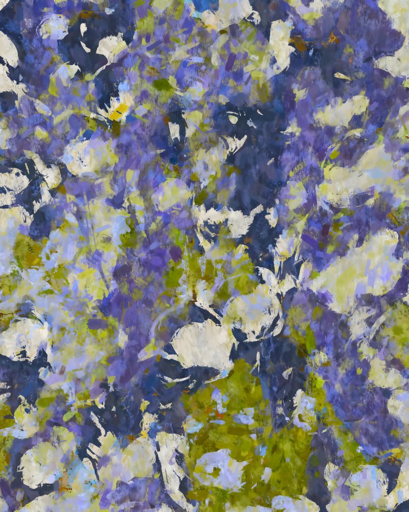 Une impression florale éclatante - Uma Gokhale