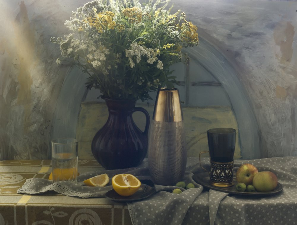 Fleurs sauvages et fruits frais - UstinaGreen