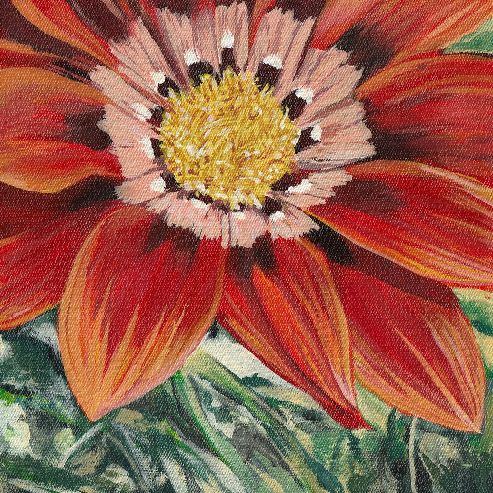 Fleur orange vif - Viccy Wanliss