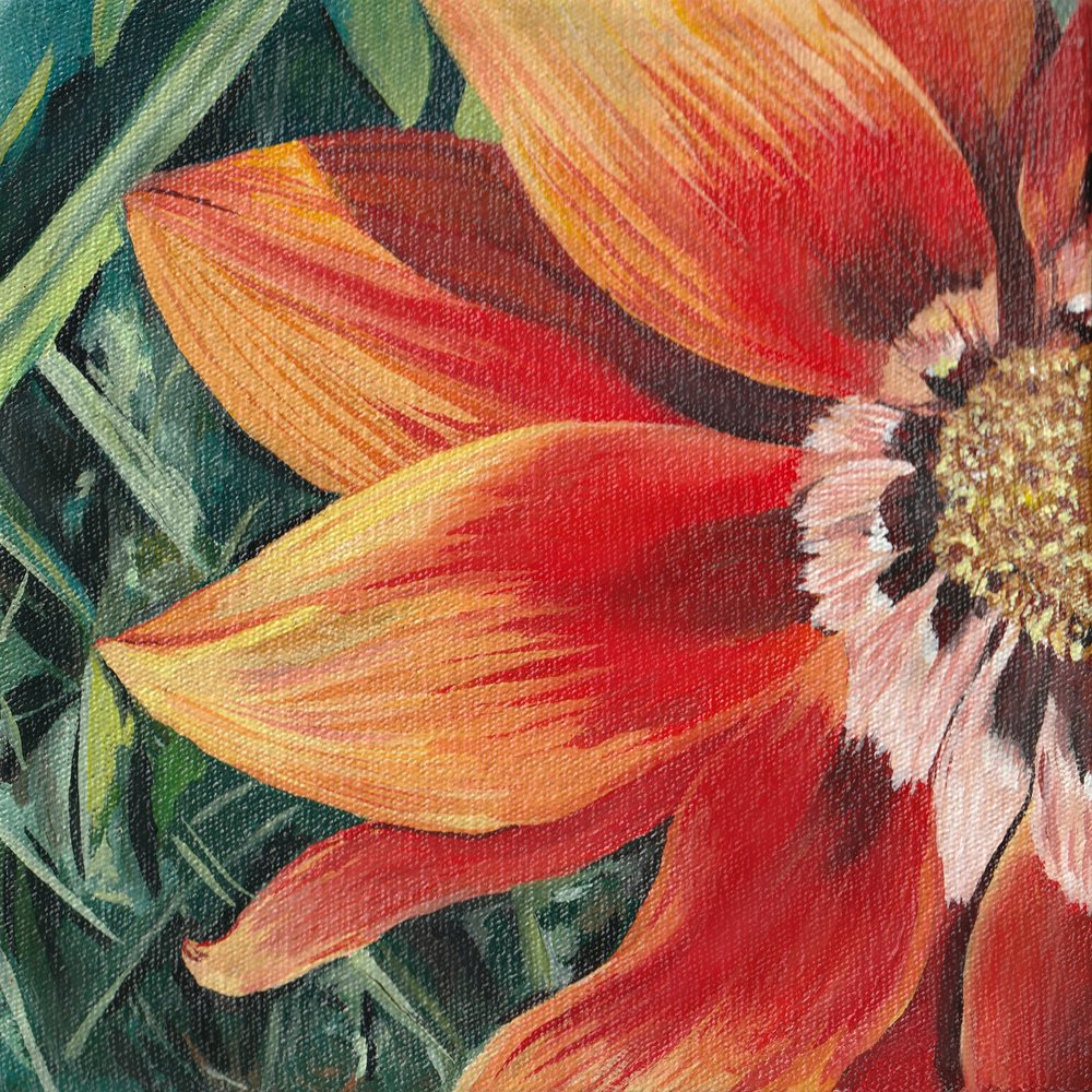 Fleur orange vif - Viccy Wanliss