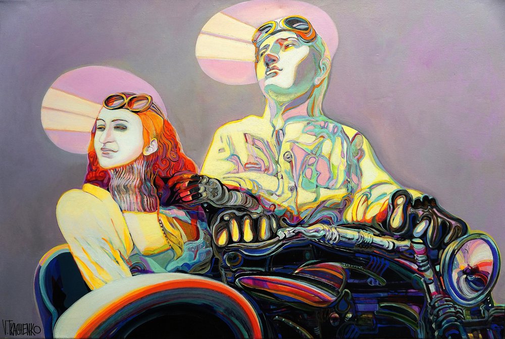 Un voyage à moto plein de vie - Victor Tkachenko