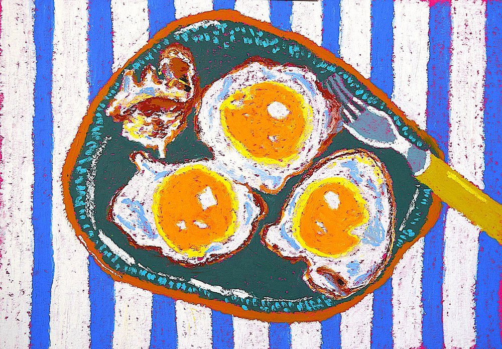 Petit-déjeuner aux œufs au plat - Viktoriia Saunina