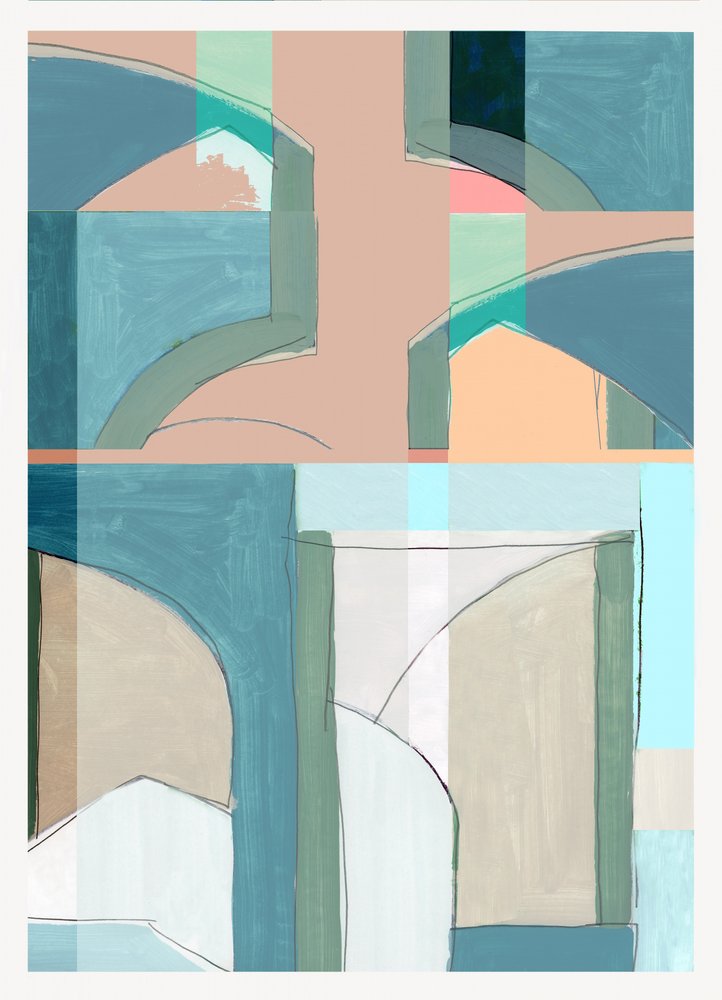 Composition « Arches abstraites » - cartissi