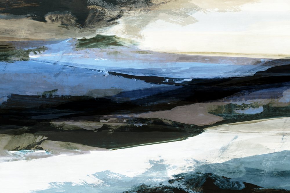 Paysage aquatique abstrait - cartissi