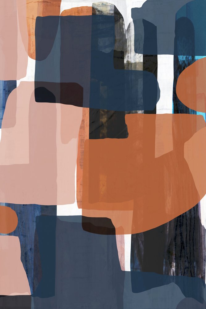 Blocs de couleurs abstraits - cartissi