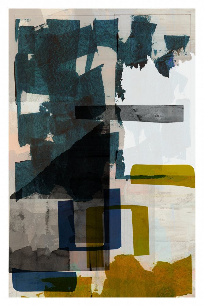 Blocs de couleurs abstraits - cartissi
