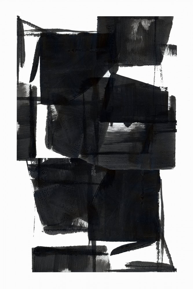 Abstrait noir audacieux - cartissi