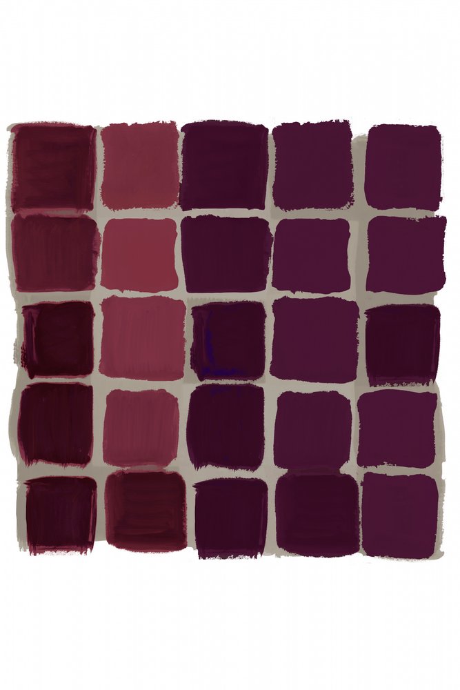 Carrés violet bordeaux - cartissi