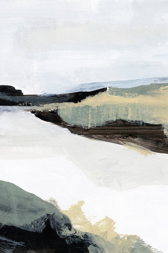Paysage abstrait serein - cartissi