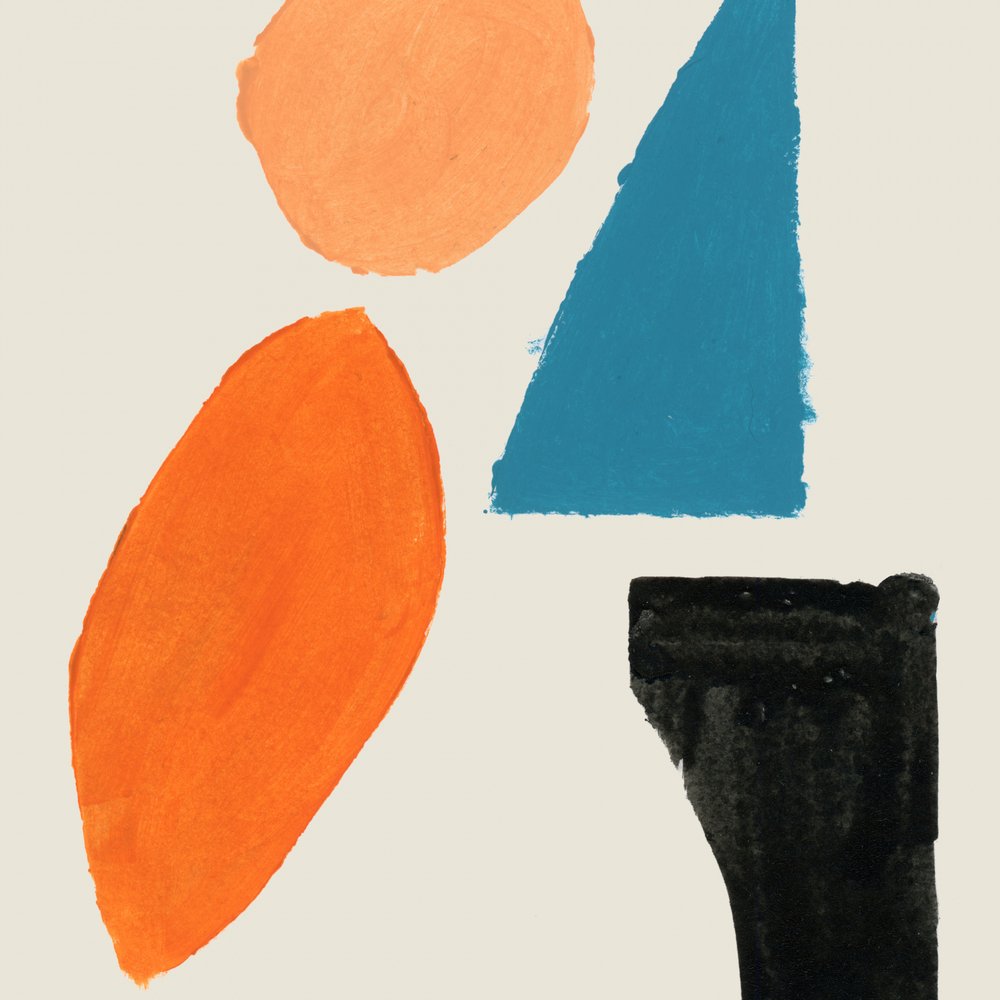 Équilibre abstrait et coloré - cartissi