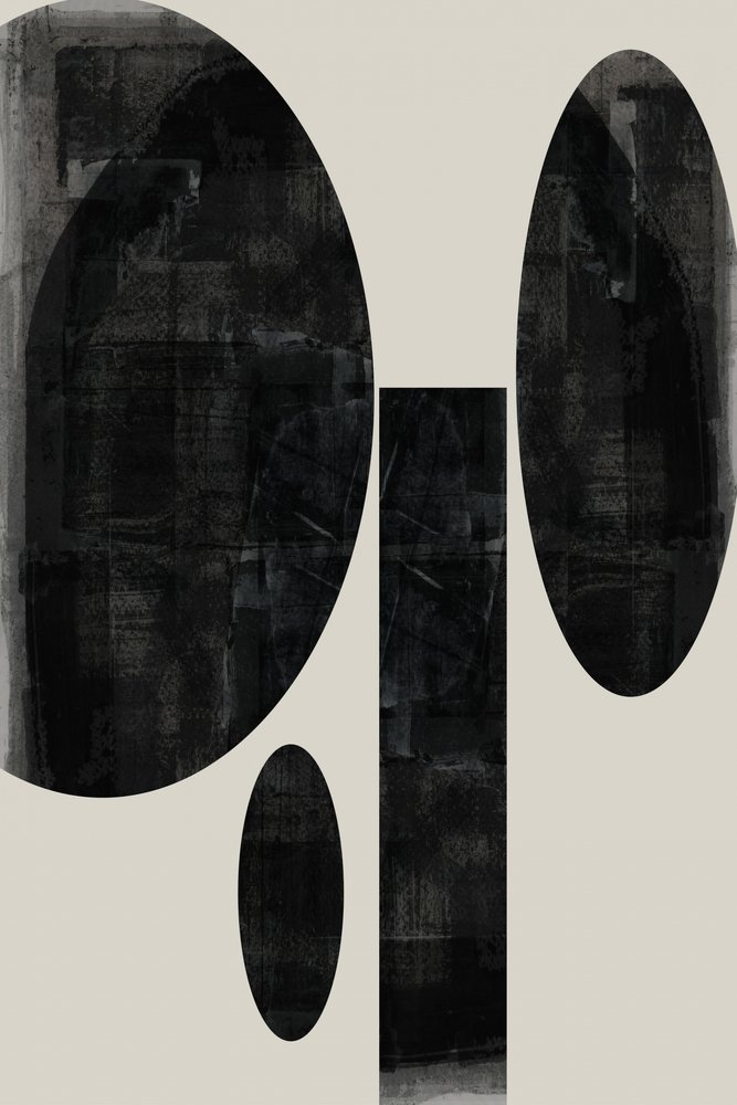 Formes abstraites sombres - cartissi