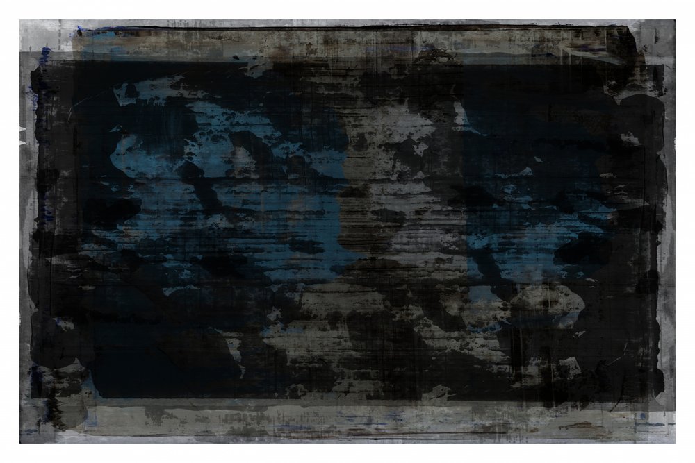 Abstraction bleu foncé - cartissi