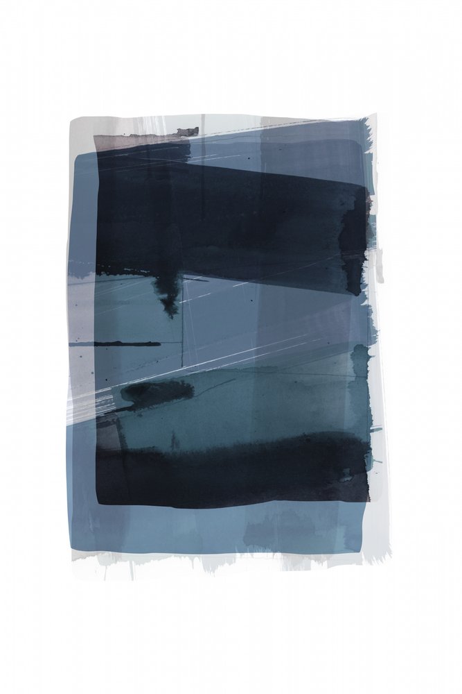 Abstraction bleu profond - cartissi