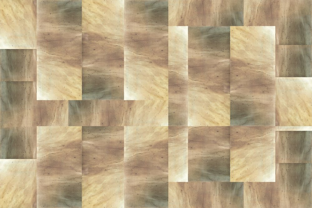 Motif abstrait aux tons terreux - cartissi