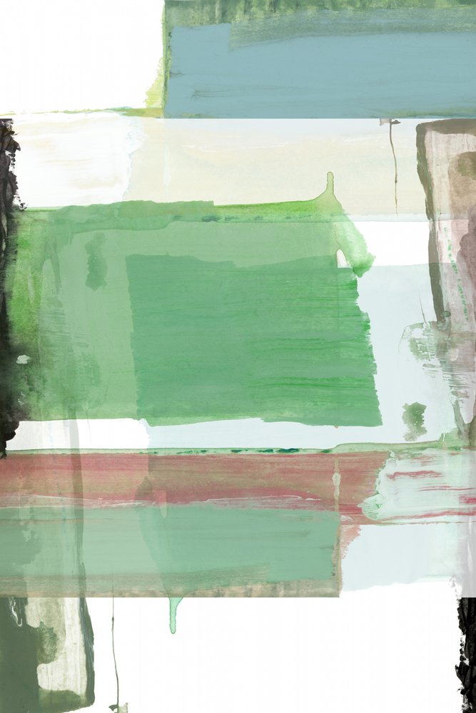 Blocs abstraits verts - cartissi
