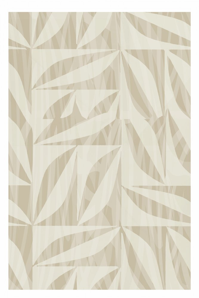 Motif de feuilles superposées - cartissi