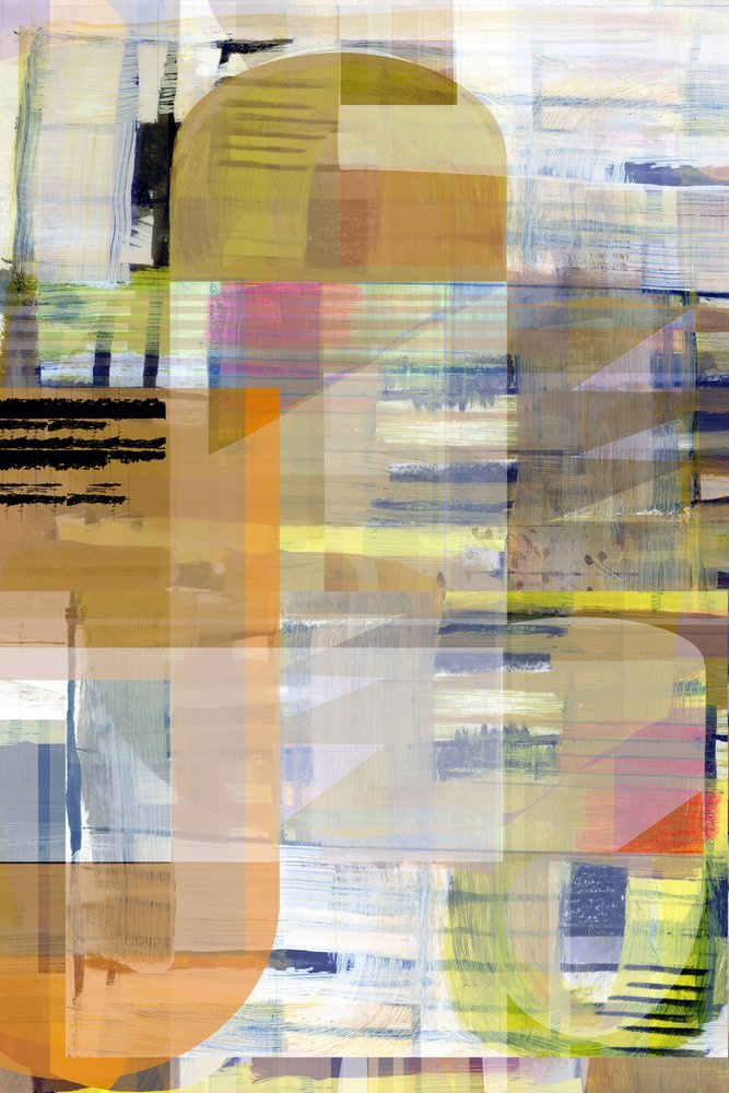 Abstrait urbain en couches - cartissi