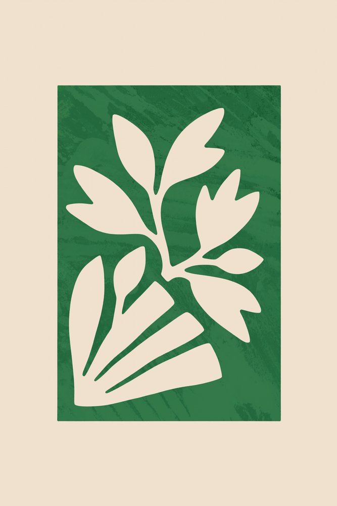 Découpe botanique minimaliste - cartissi