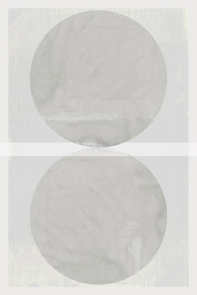 Cercles gris minimalistes - cartissi