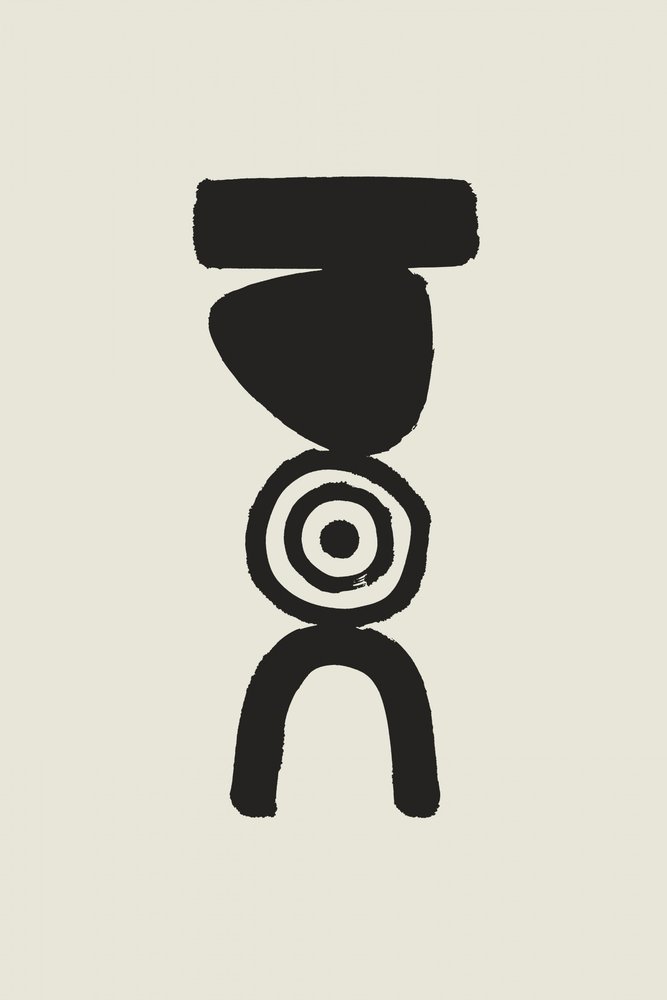 Équilibre abstrait moderne - cartissi