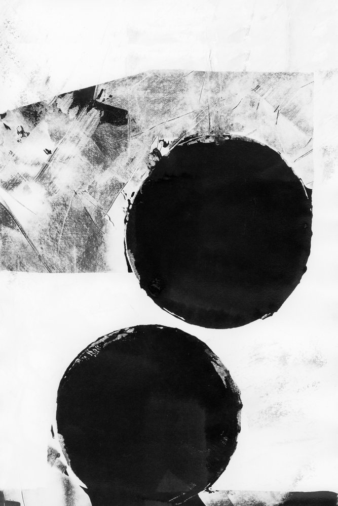 Cercles noirs modernes - cartissi