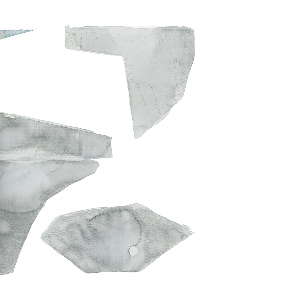 Formes aquarellées aux tons doux - cartissi