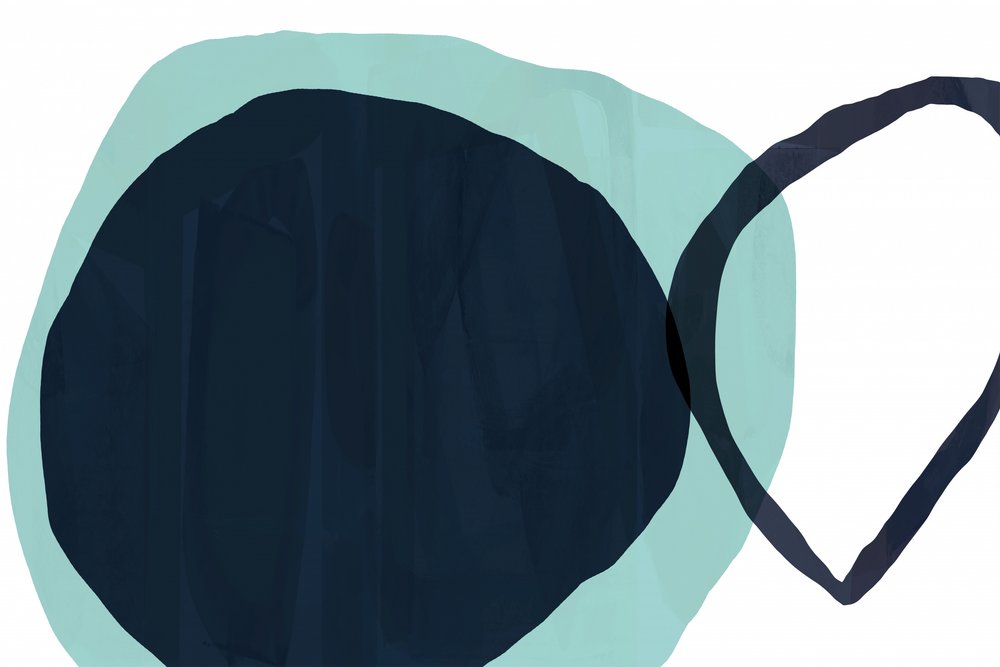 Bleu sarcelle en superposition - cartissi