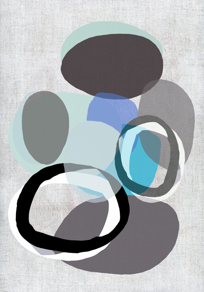 Formes abstraites sereines - cartissi