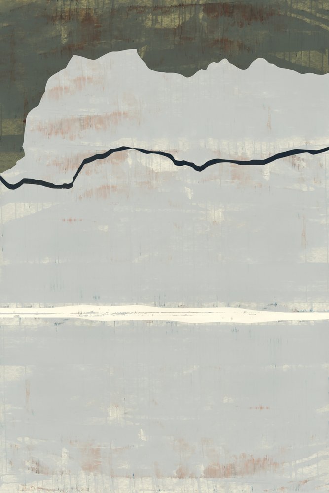Abstrait « Montagne sereine » - cartissi