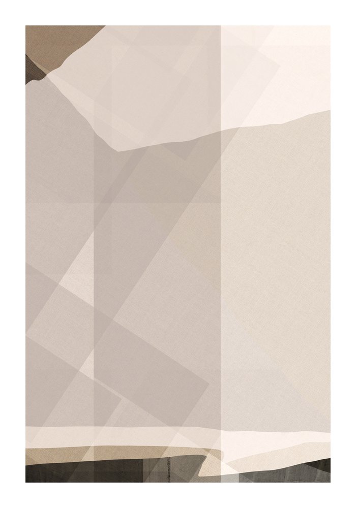 Abstraction beige tendre - cartissi